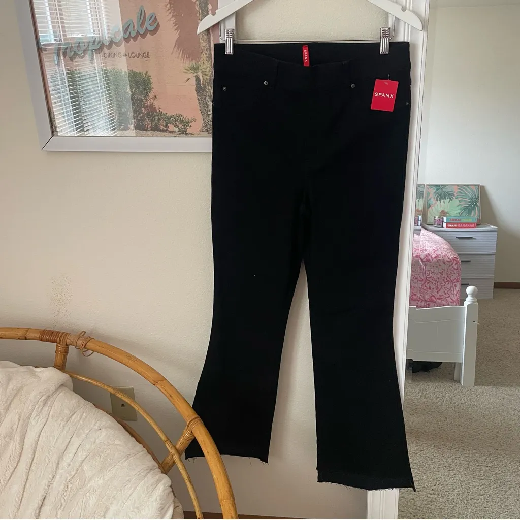 Spanx  Step Hem Kick Flare Jeans - Tall - Image 3