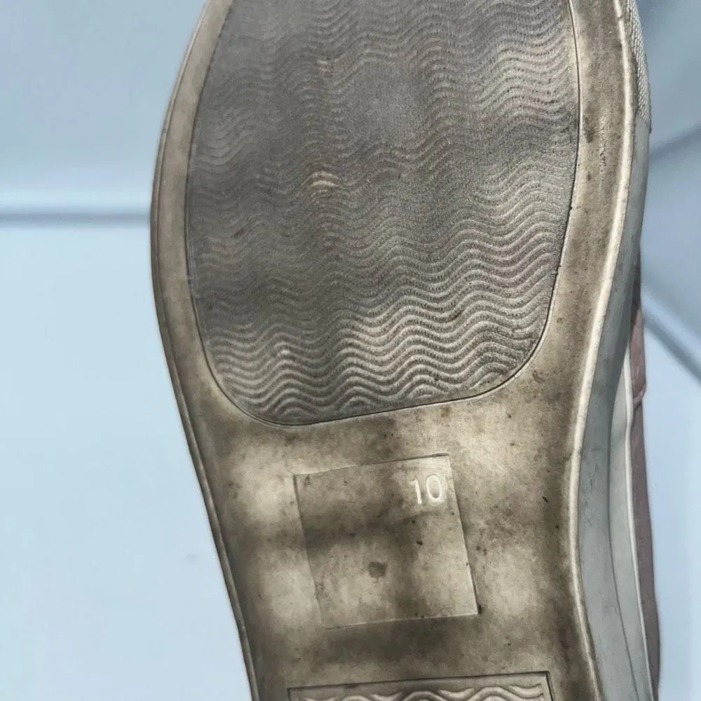 Soda Brand Slip on Platform Sneaker Mauve Suede - Image 4