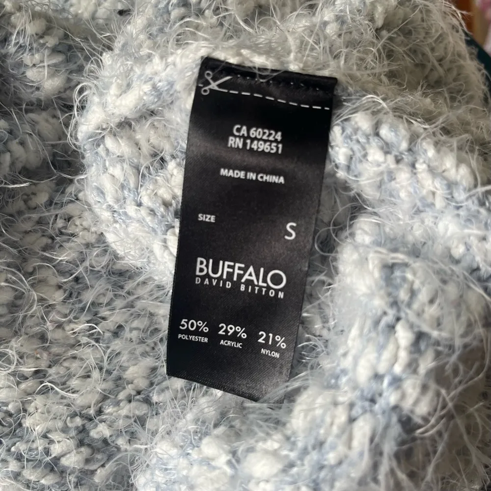 Baby Blue Eyelash Sweater - Image 8