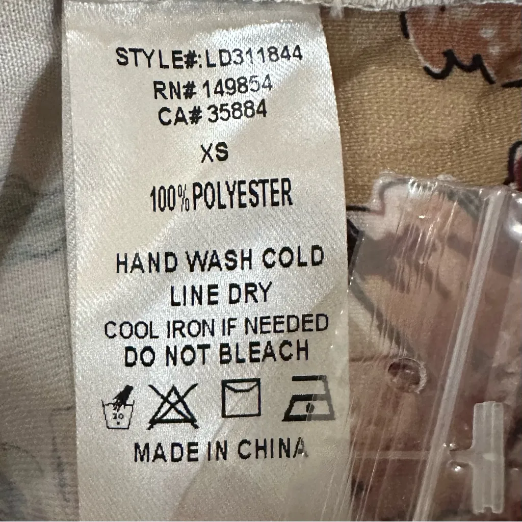 Sage The Label Final Touch Floral Tie Back Cropped Top Size XS NWT - Image 12