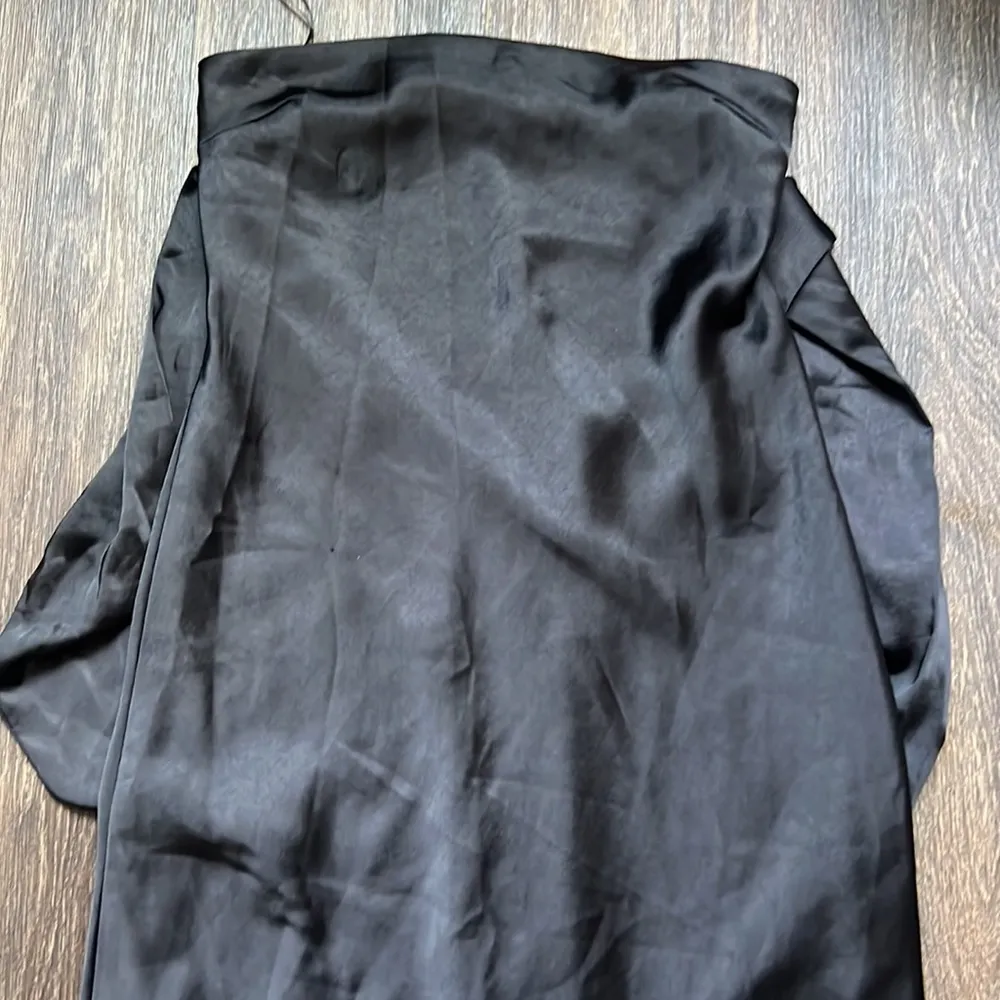 FORM STRAPLESS MAXI DRESS | WASHED BLACK Size 4 - Image 2