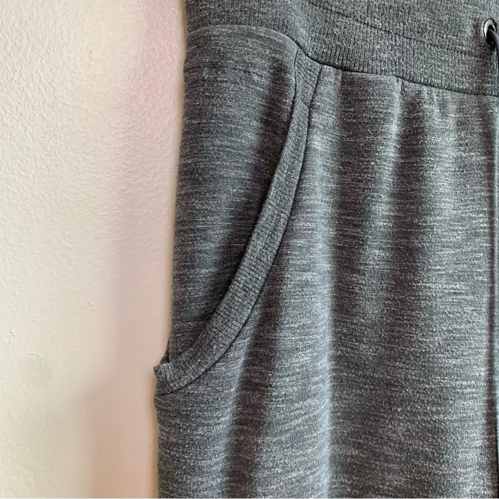Athleta Heathered Dark Gray Luxe Coaster Jogger Sweatpants - Image 7