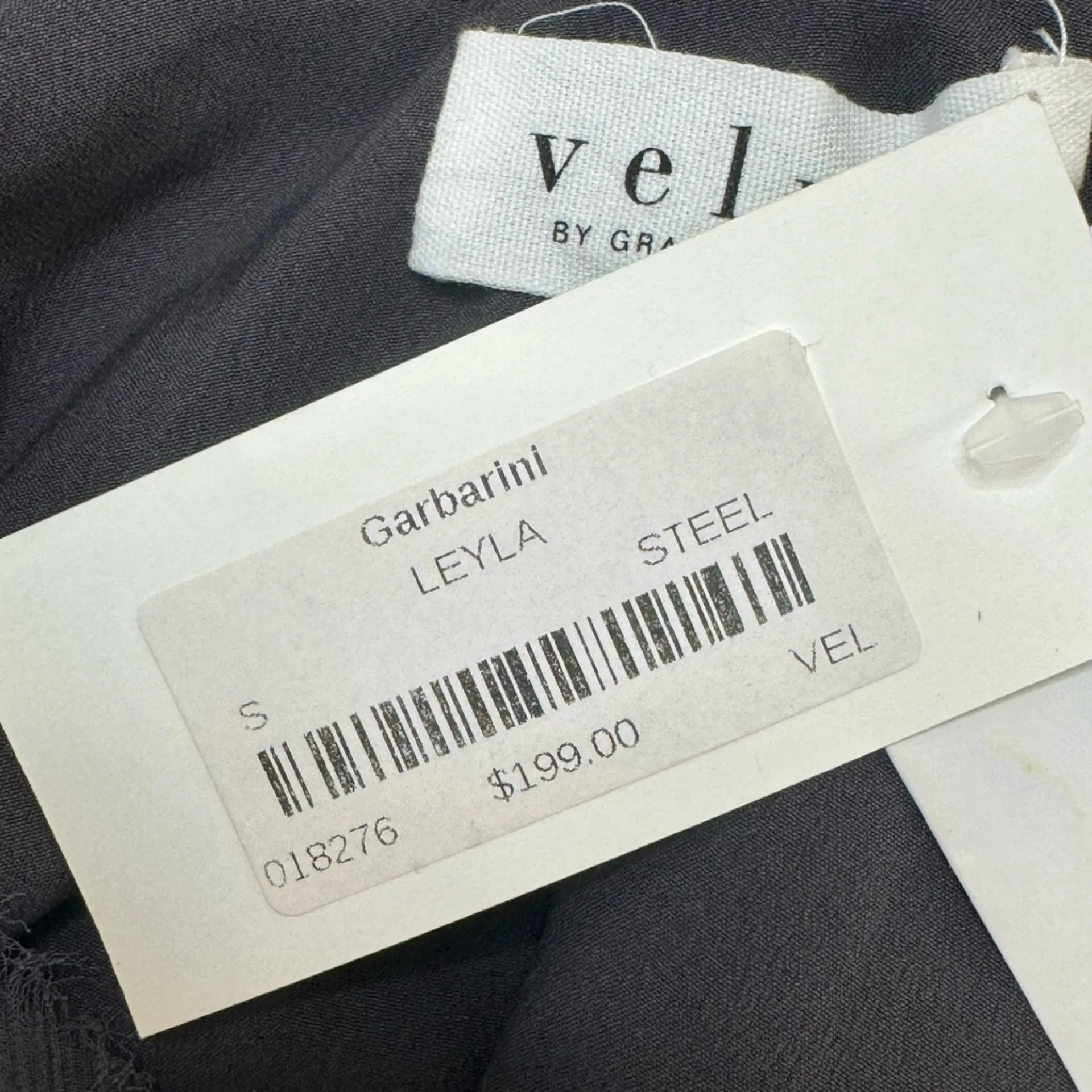 Velvet by Graham and Spencer Garbanni Leyla Sequin Tank in Steel Small NEW $199 Silver - Image 5