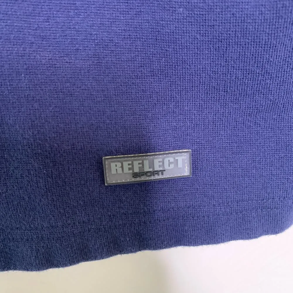Vintage Northern Reflections Blue Pullover 1/2 Zip Sz Medium - Image 4