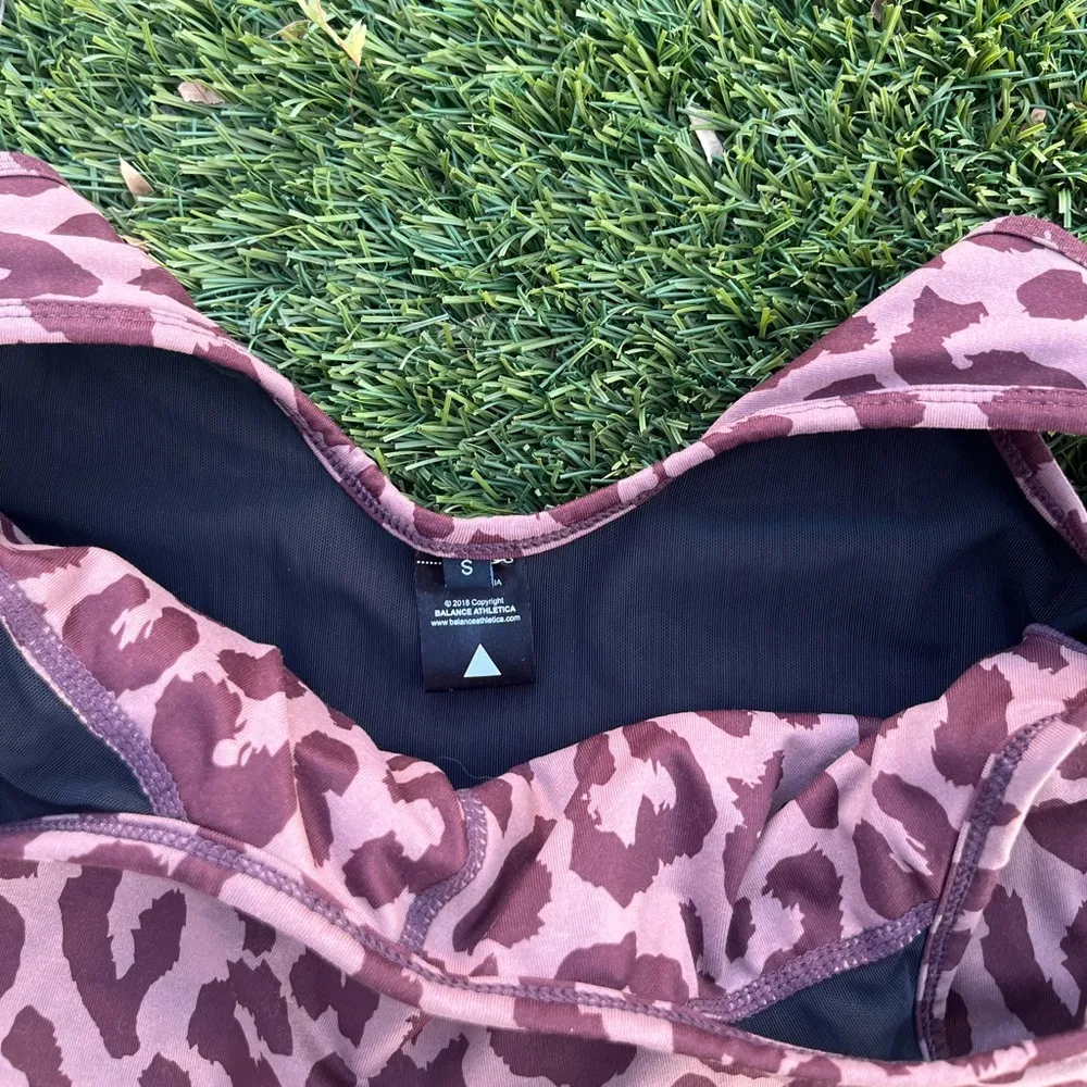 Balance Athletica Dusk Cheetah Sports Bra - Image 3