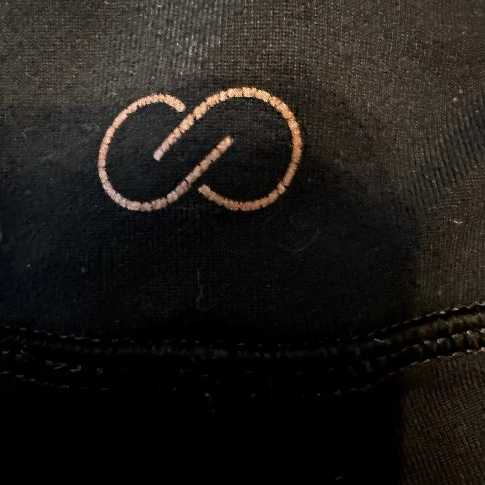 Calia by Carrie Underwood Essential Bermuda Biker Shorts Ruched Black M 28x12 Size M - Image 5