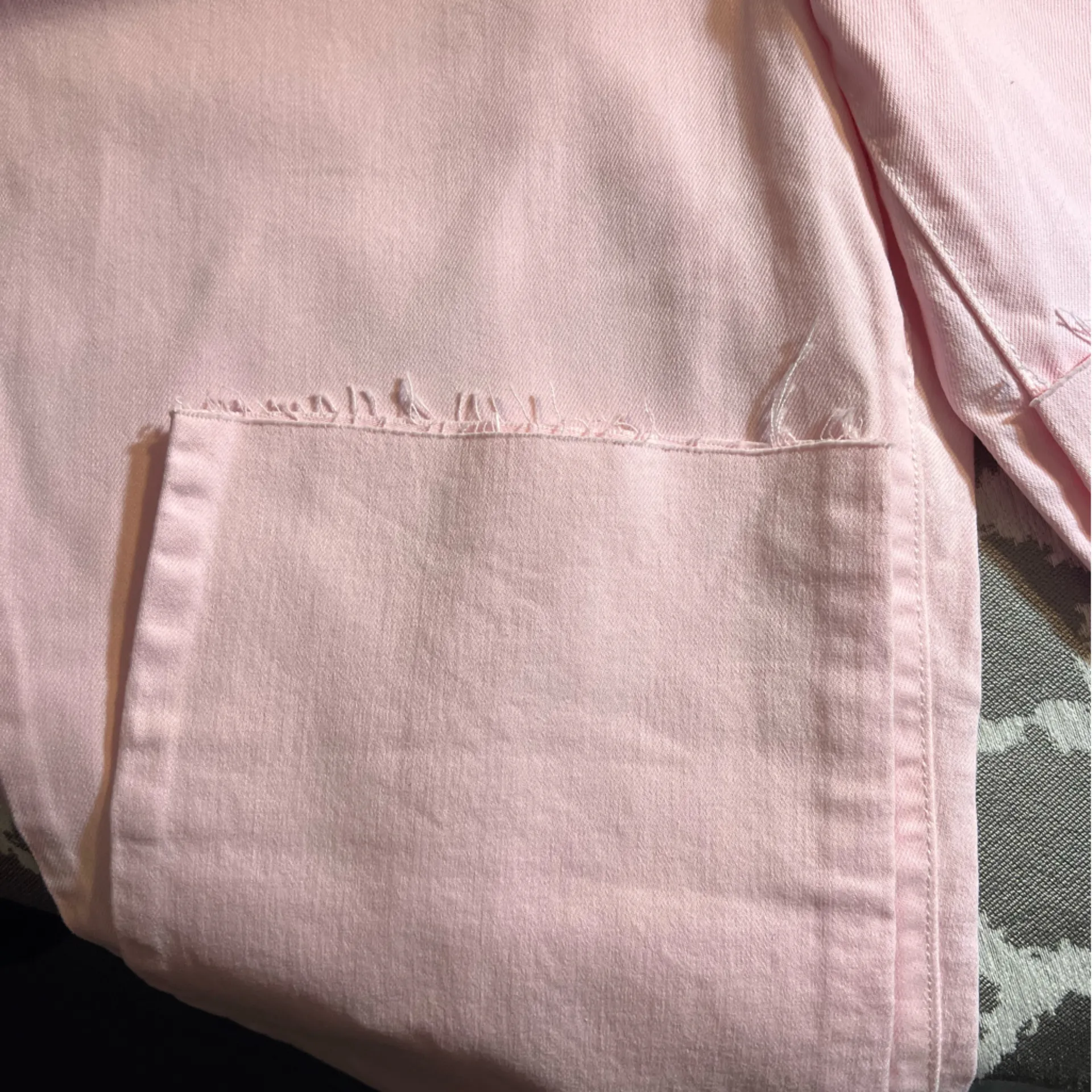 RSQ NWT High Rise Vintage Mom Light Pink Women's Jeans 31 boho summer beach - Image 9