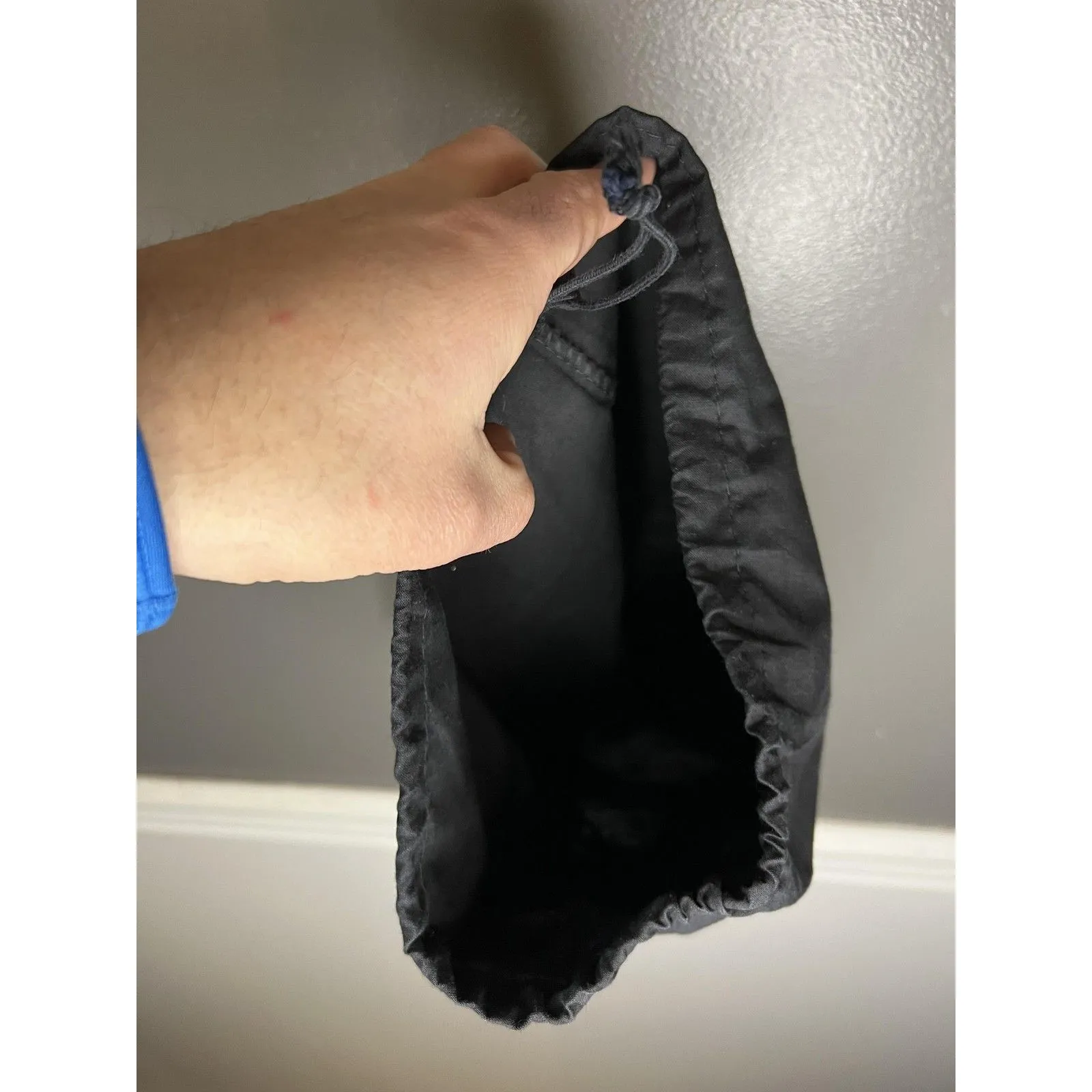 Miista Drawstring Dust Bag Black Logo Cloth Shoe Storage Travel Pouch Accessory - Image 5