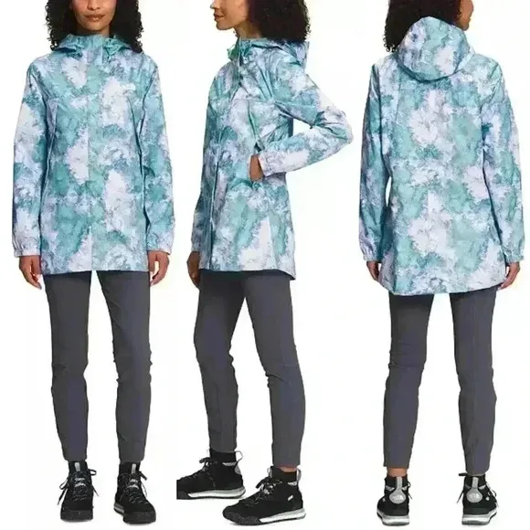 THE NORTH FACE Women's Printed Hooded Antora Parka Jacket Size Small NWOT - Image 2