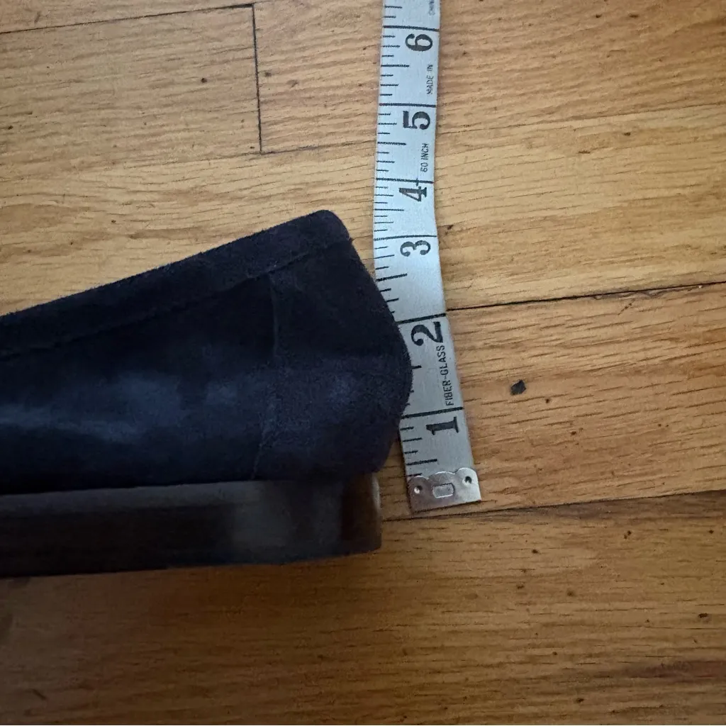 Veronica Beard Blue Suede Loafers Size 10 - Image 2