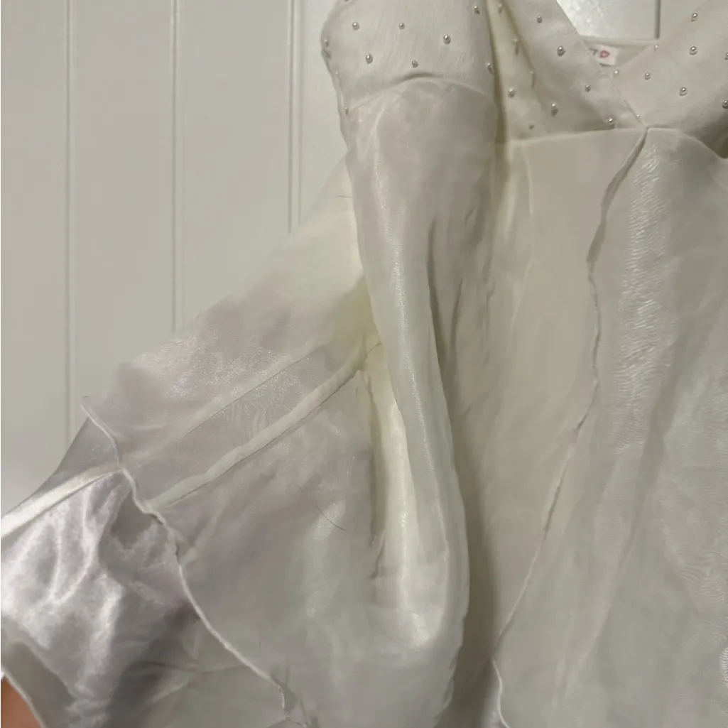 Vintage Victoria Secret White Slip - Image 3