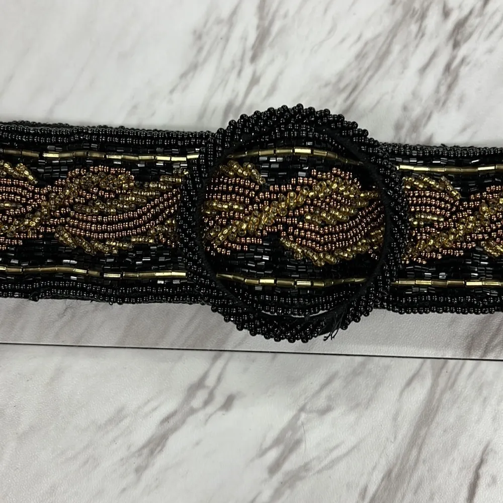 Giani Bernini Beaded Adjustable Belt M/L - Image 2