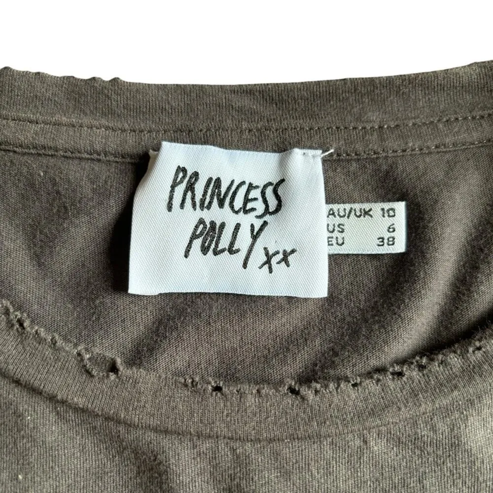 Princess Polly Oversized T-Shirt Dress- Size 6 - Image 6