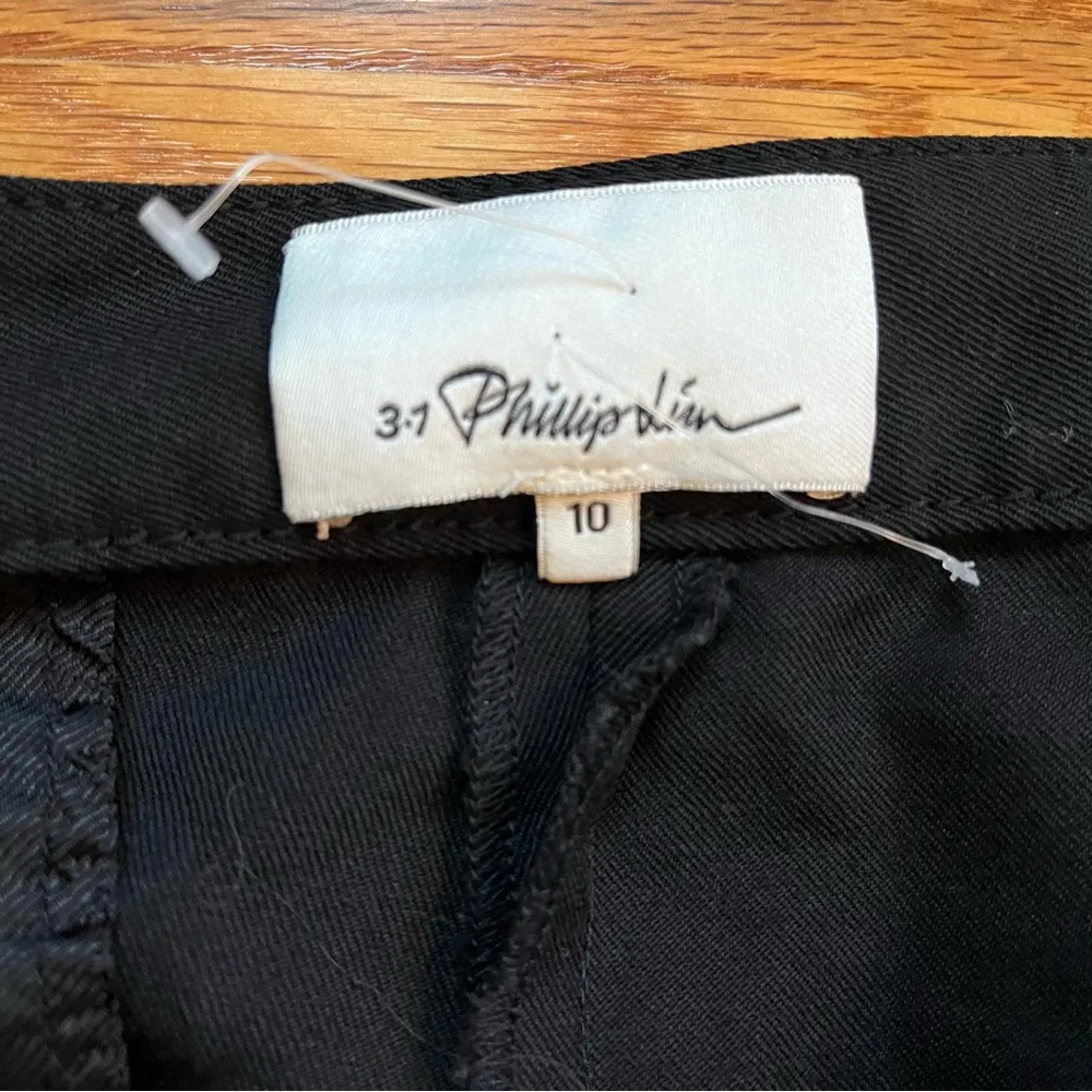 3.1 Phillip Lim Black Belted Skort Size 10 - Image 10