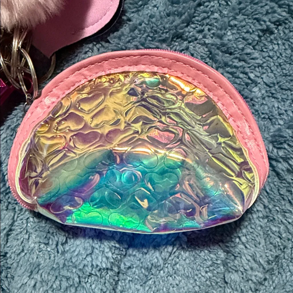 Chic Pink Keychain Set & Accessories - Image 2