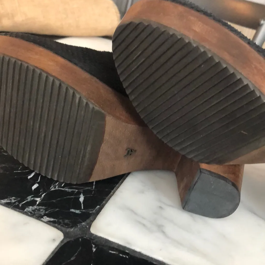 Trask leather clog Black Size 9 - Image 4