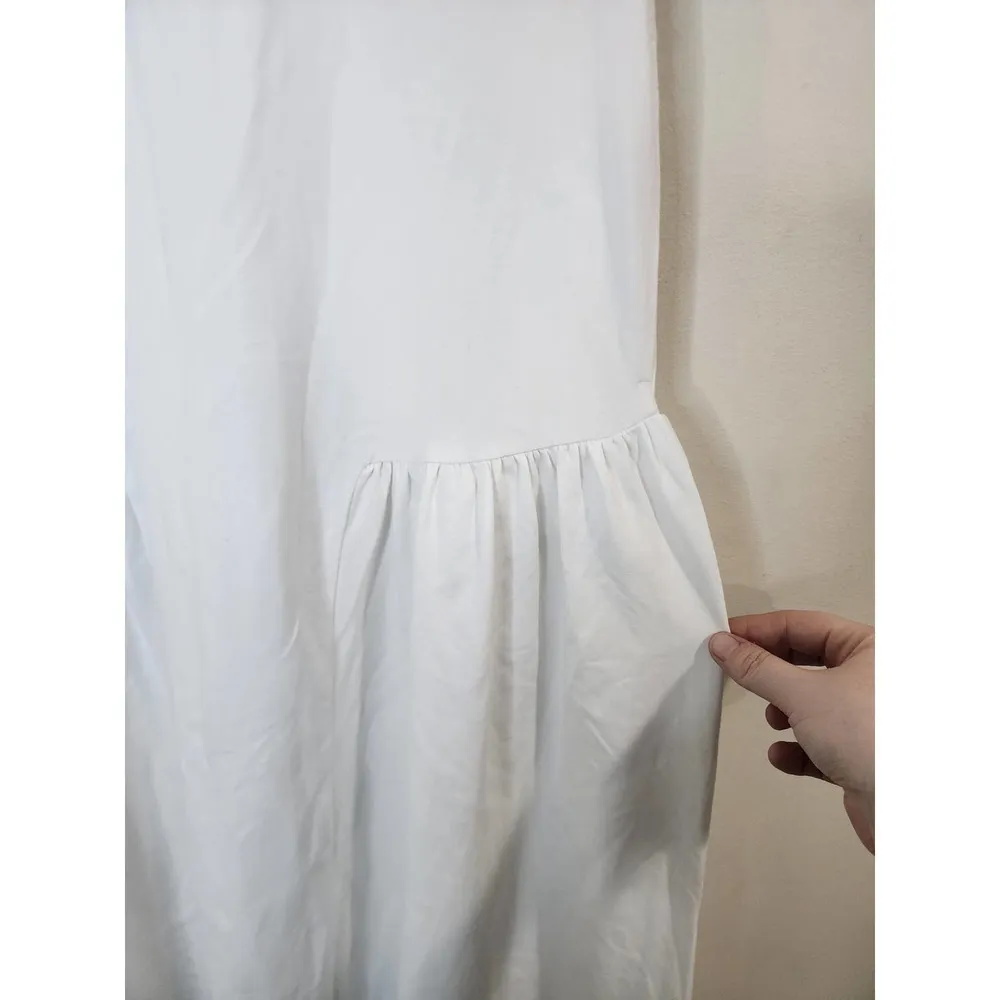 NWT Nordstrom Coastal Grandma White‎ Midi Long Women XXS Dress - Image 6