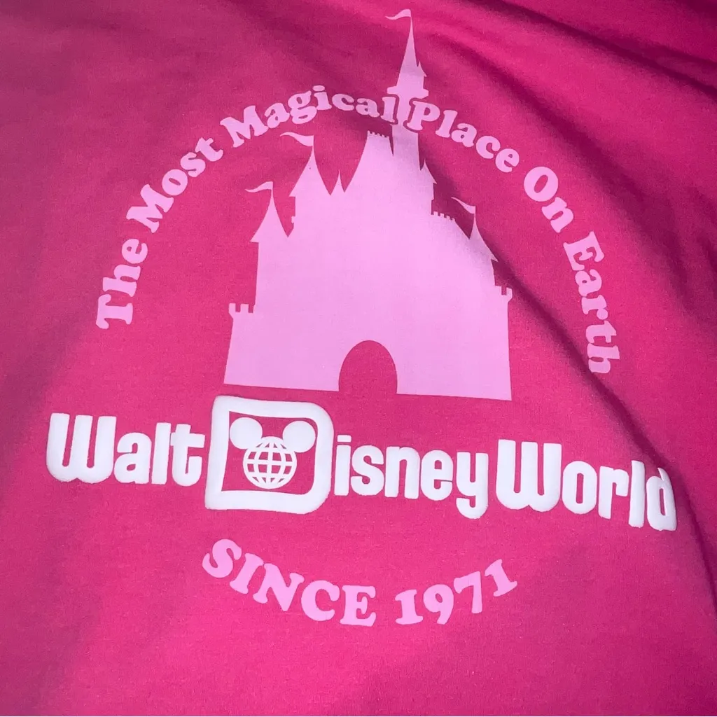 Pink Walt Disney World Sweatshirt - Image 2