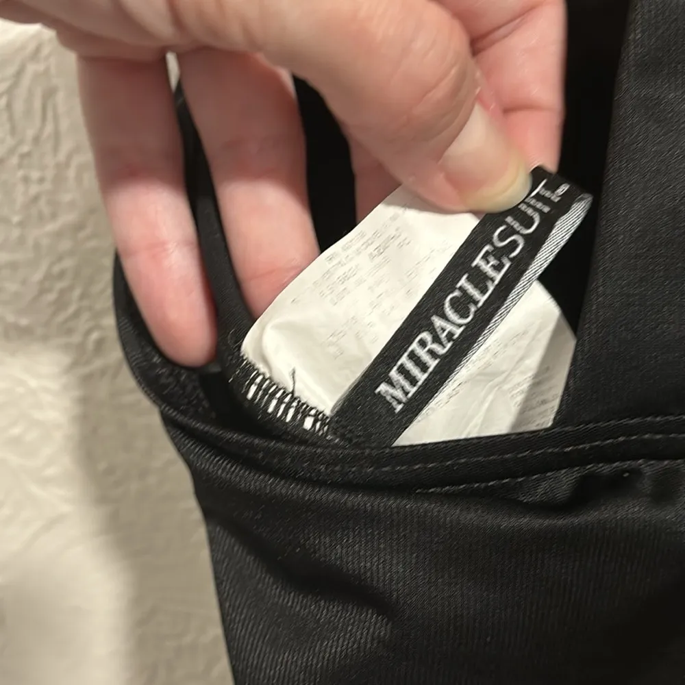 Miraclesuit Black Illusionist Azura Mesh Underwire One-Piece Slimming Swimsuit - Image 6