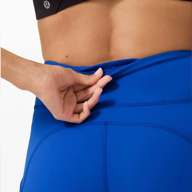 Lululemon Invigorate High-Rise Tight 25” Cerulean Blue Like New Retired - Image 5