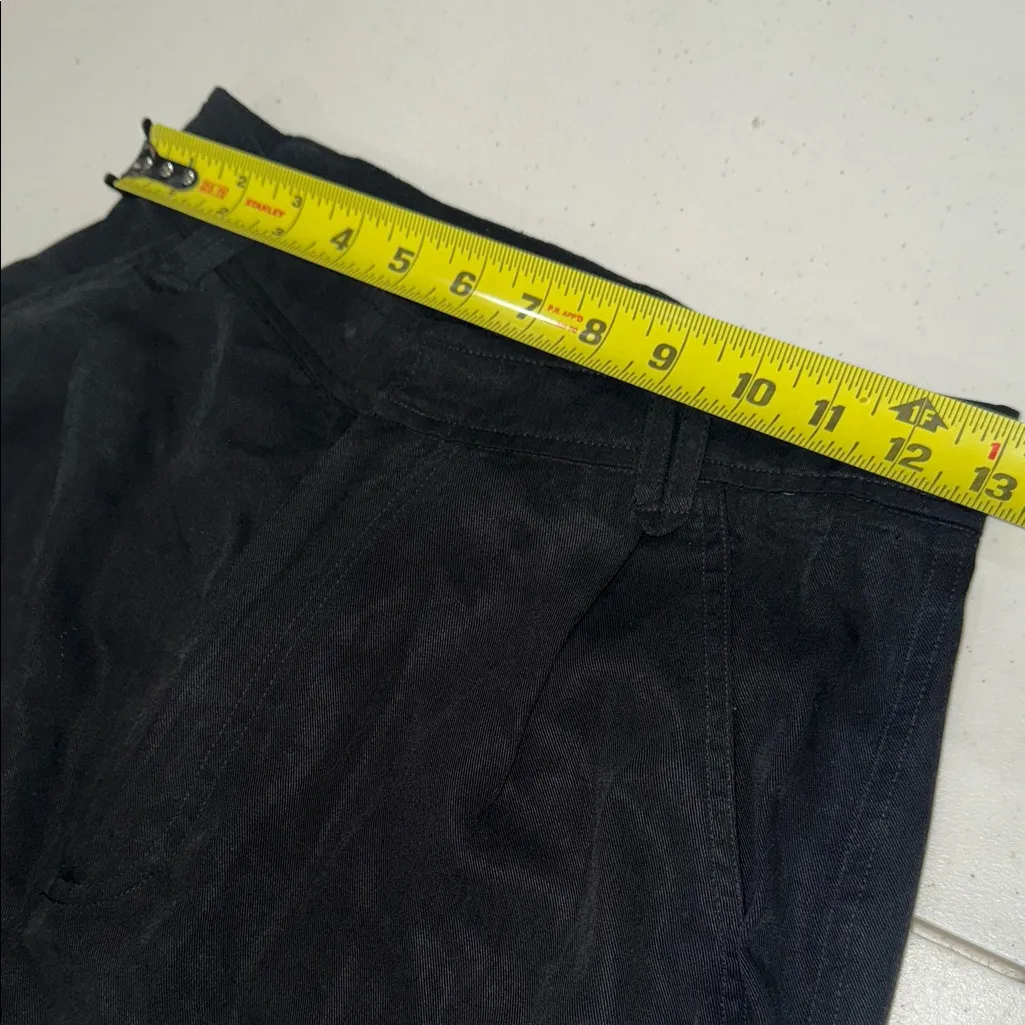 Reformation black Cargo Trousers 100% Tencel Lyocell - Image 6