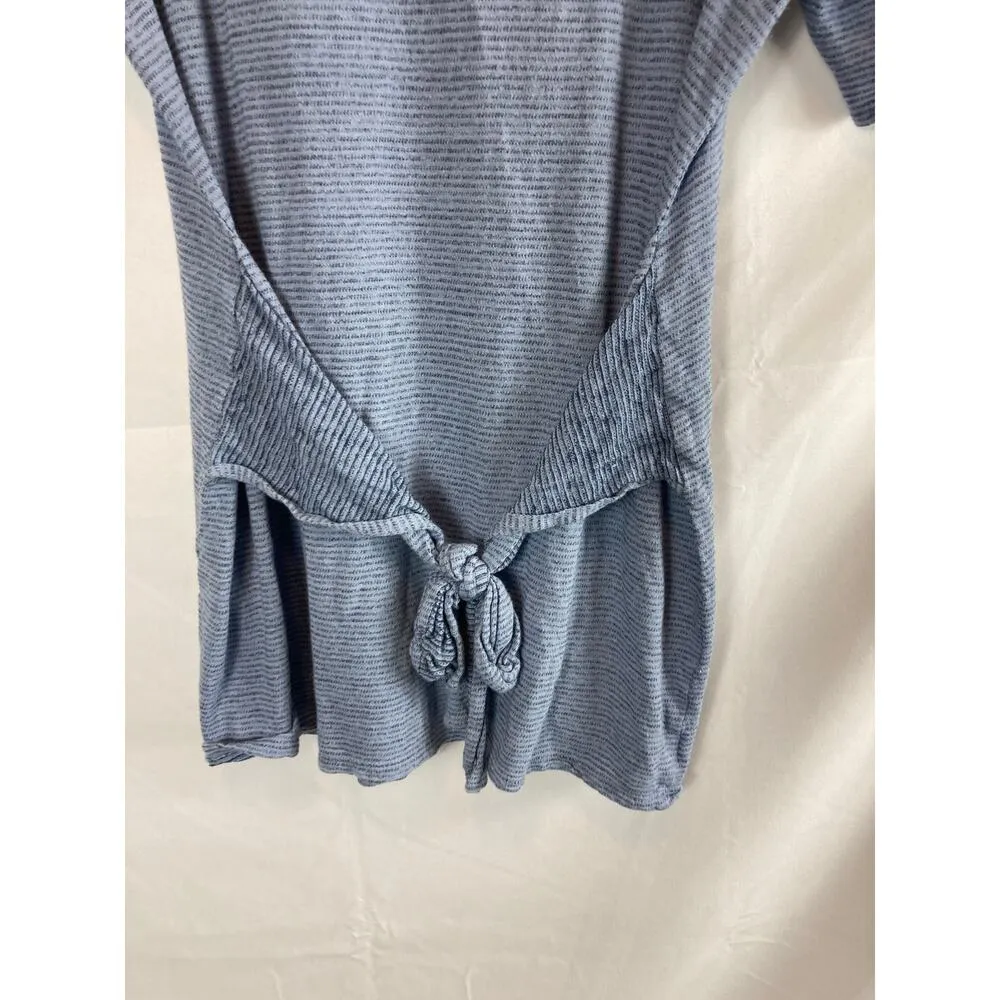 J Jill Pure Jill Linen Blend Tie Back Tshirt Size Small - Image 7