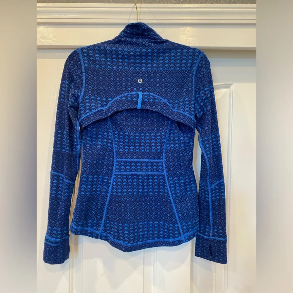 Define Jacket Triometric Stripe Lakeside Blue Hero Blue size 6 - Image 5