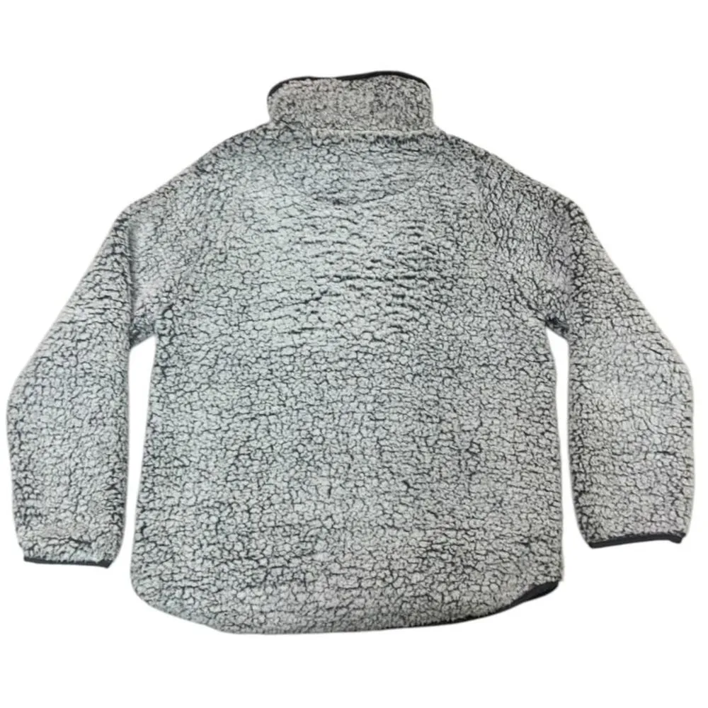 NFL Cleveland Browns Women's Sherpa Quarter-Zip Pullover Jacket, Medium - Image 3