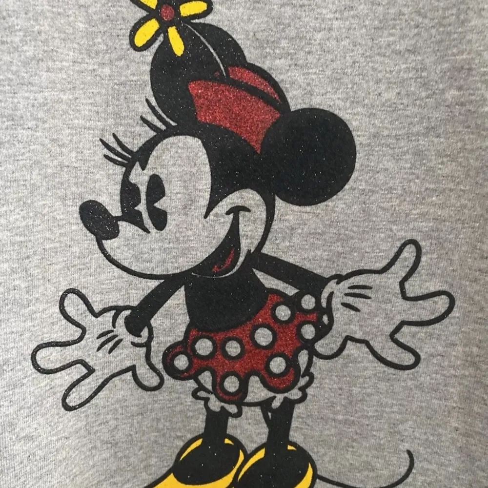 Vintage Disney Minnie Mouse Shirt Womens L Gray (28 X 22) - Image 4