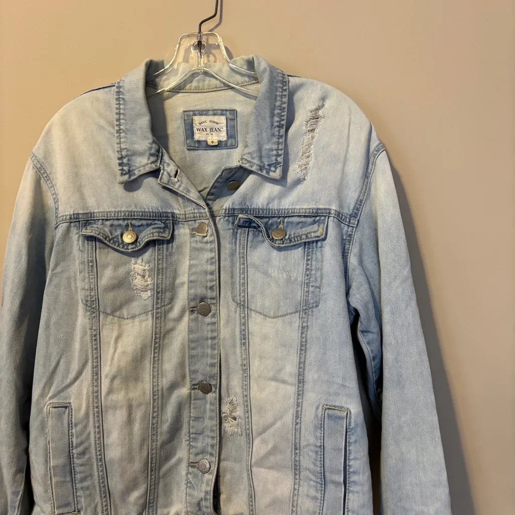 Light Blue Denim Jacket - Image 3