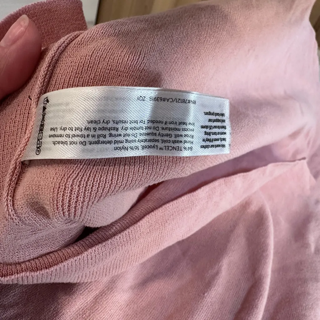 Eileen Fisher Stretch Crepe Crew Neck Box Top Long Sleeve Women’s Size Large - Image 6