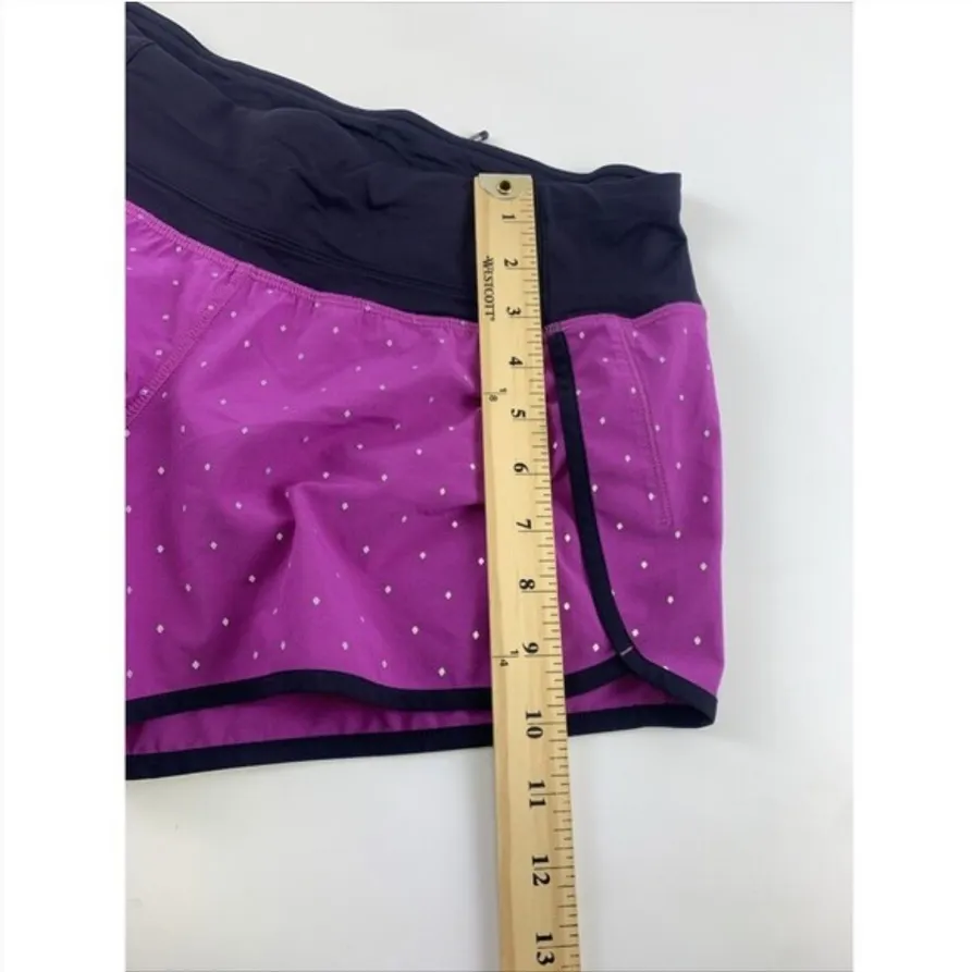 Lululemon Run Times Shorts Reflective Nightfall Ultraviolet Silver - Image 5