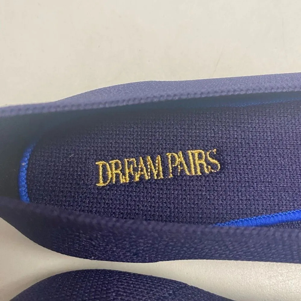 DREAM PAIRS Women’s Flats Slip On Navy Shoes Pointed Toe Size 7.5 New No‎ Box - Image 9