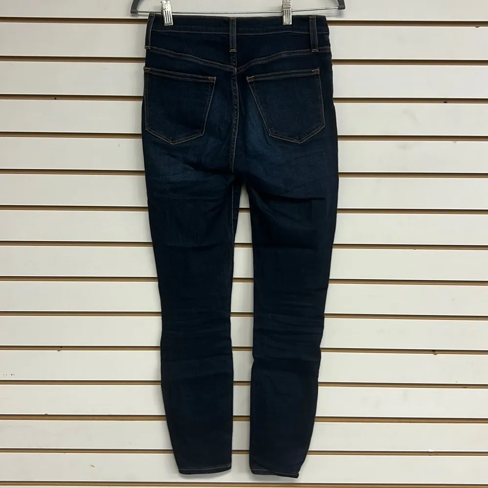 Mercantile by J. Crew Button Fly Dark Wash Jeans - Image 3