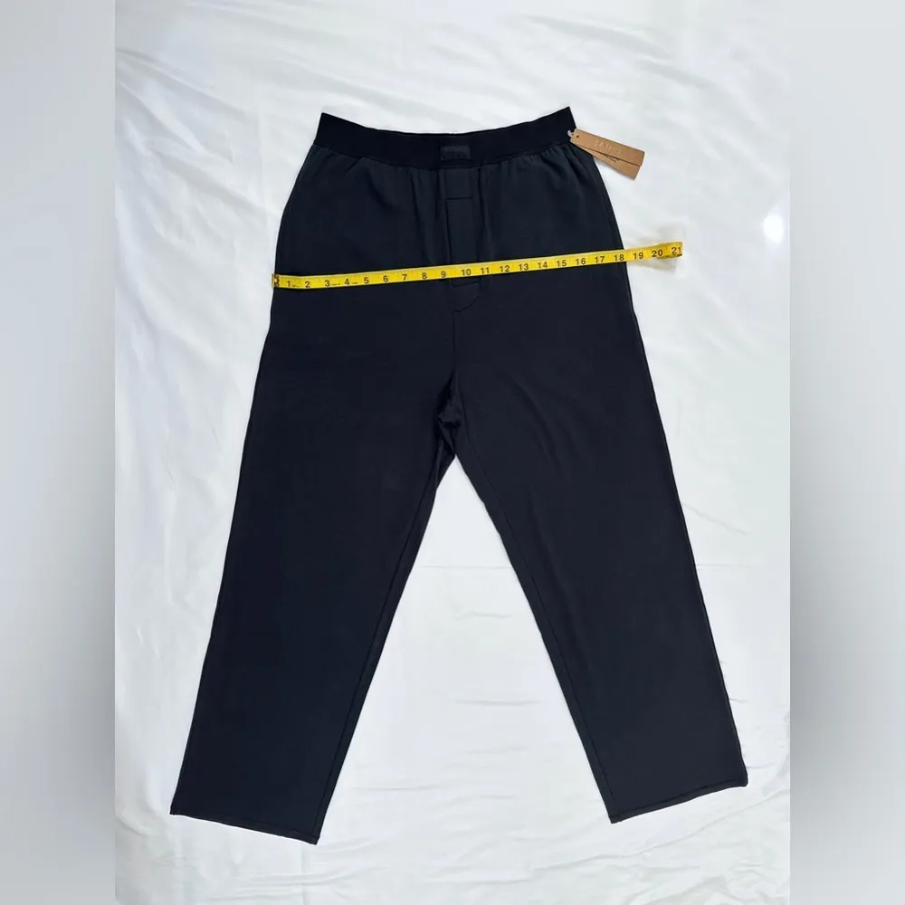 NWT SKIMS Boyfriend Loose Pant - Onyx - S - Image 11