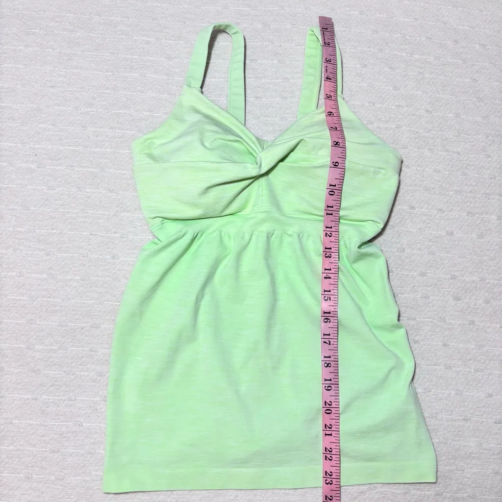 Athleta neon lime yellow‎ tank Size M - Image 5