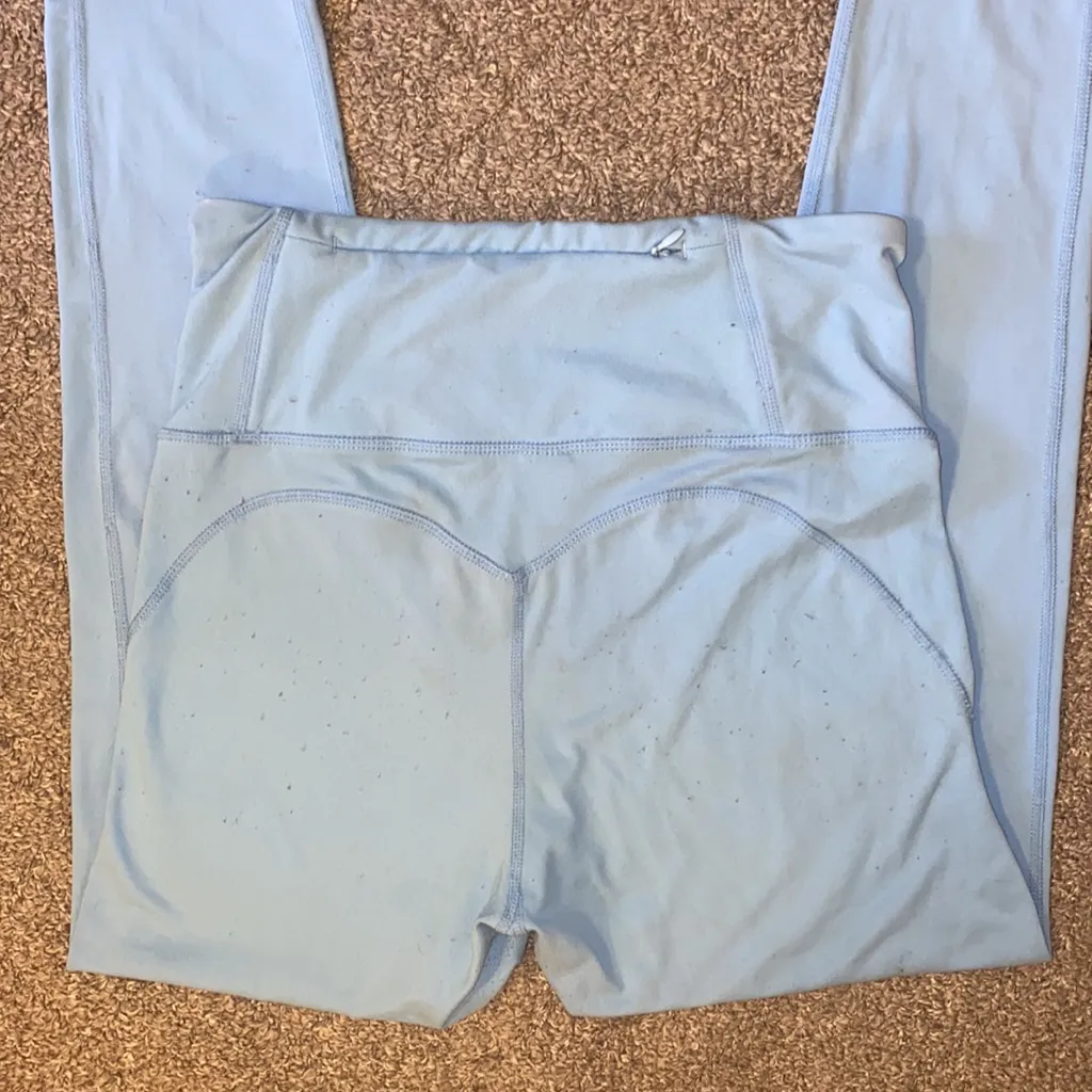 Charlotte Russe Refuge Blue Exercise Skinny Leggings - Image 4