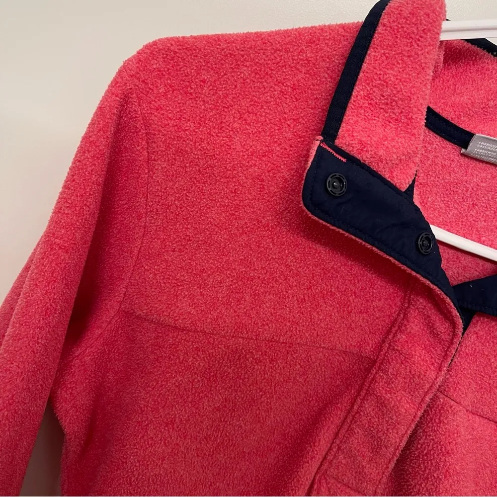 Columbia PFG Pink Quarter Button Snap Fleece - Image 2