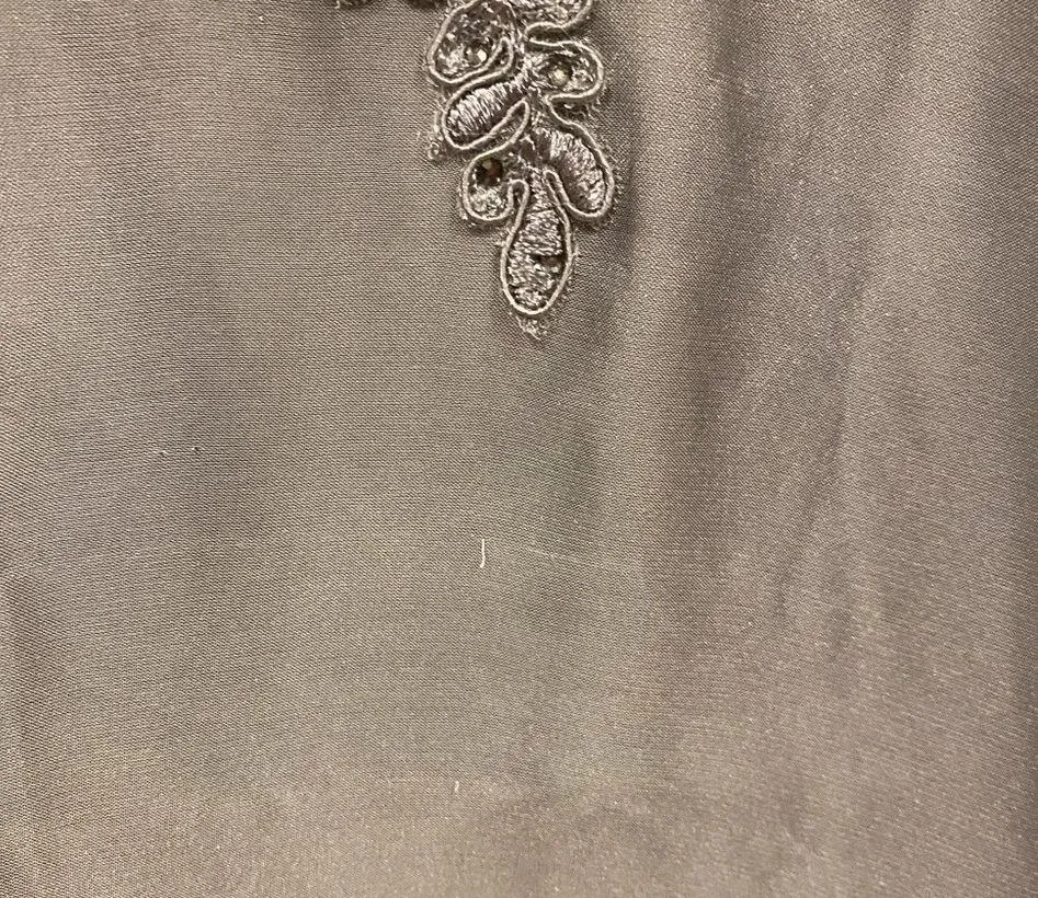 NEW La Femme Embroidered Lace & Chiffon A-Line Gown Size 6 - Image 4