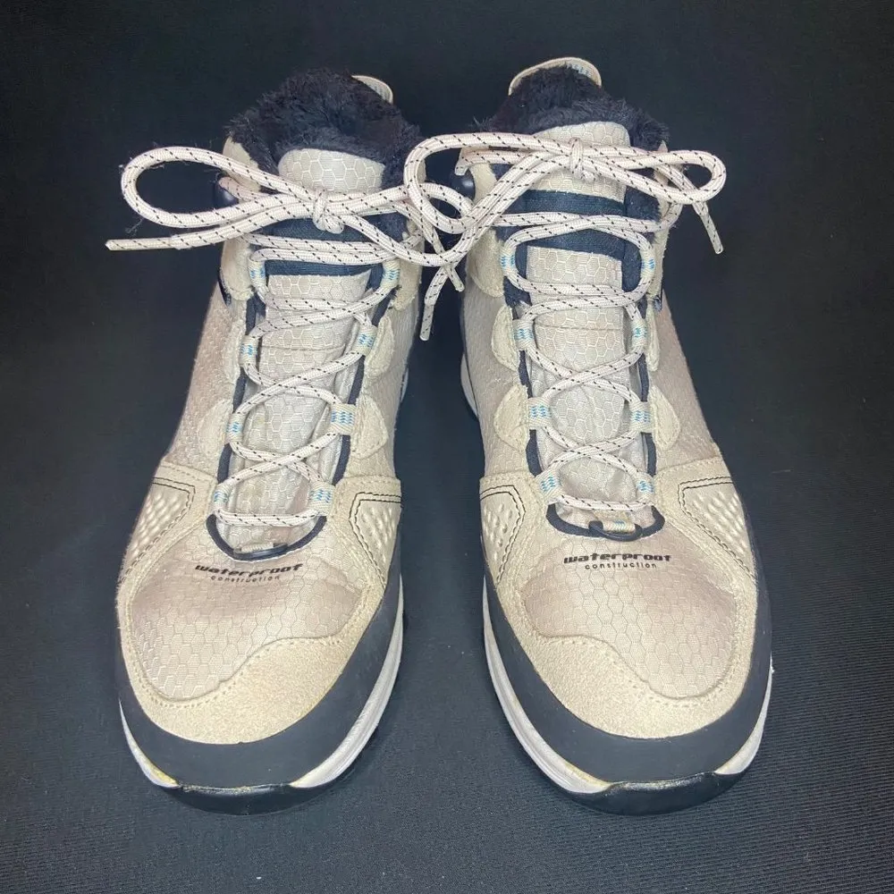 New Balance 1000 Waterproof Tan Primaloft Boots Size 6.5 - Image 2