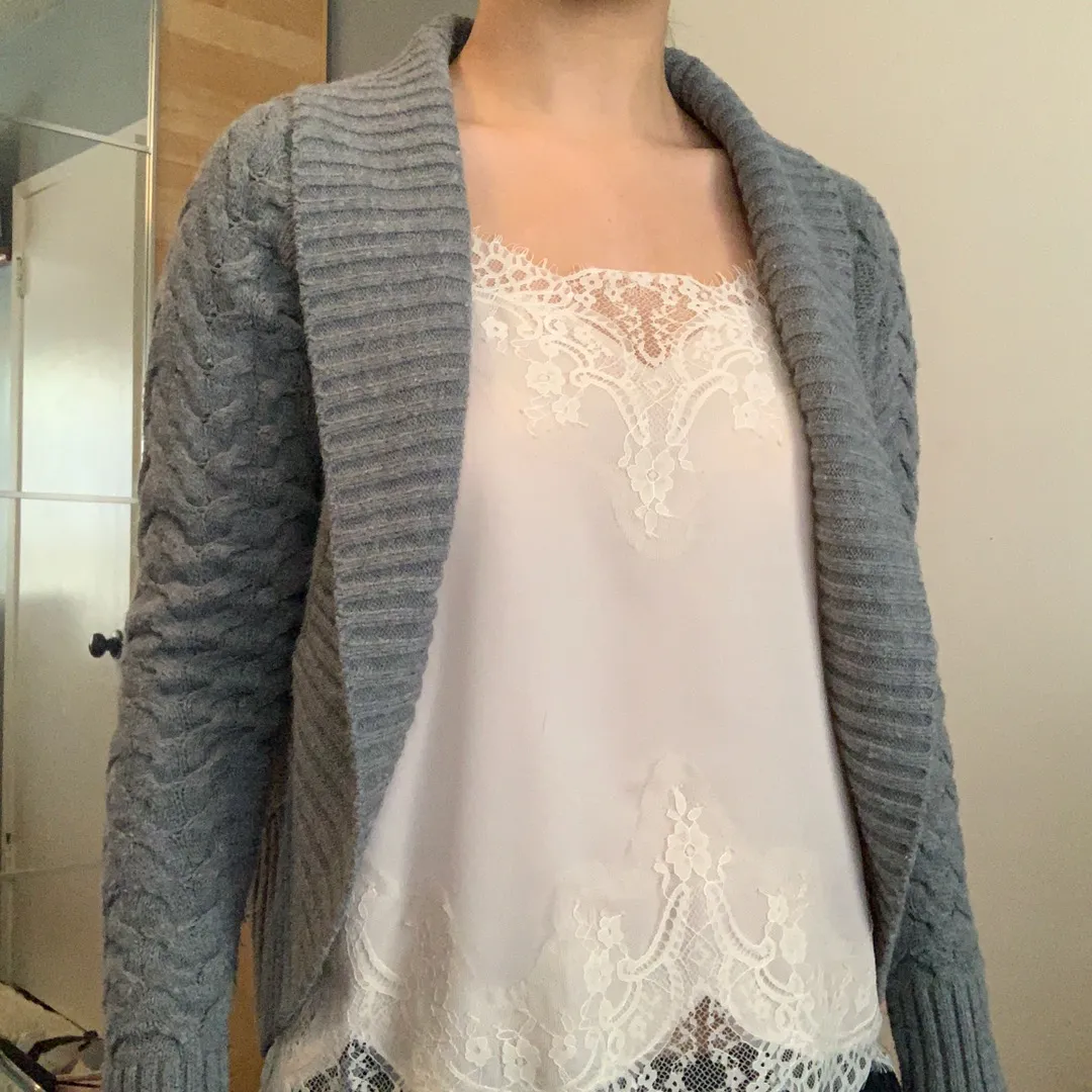 2B  cable knit cocoon cardigan - Image 3
