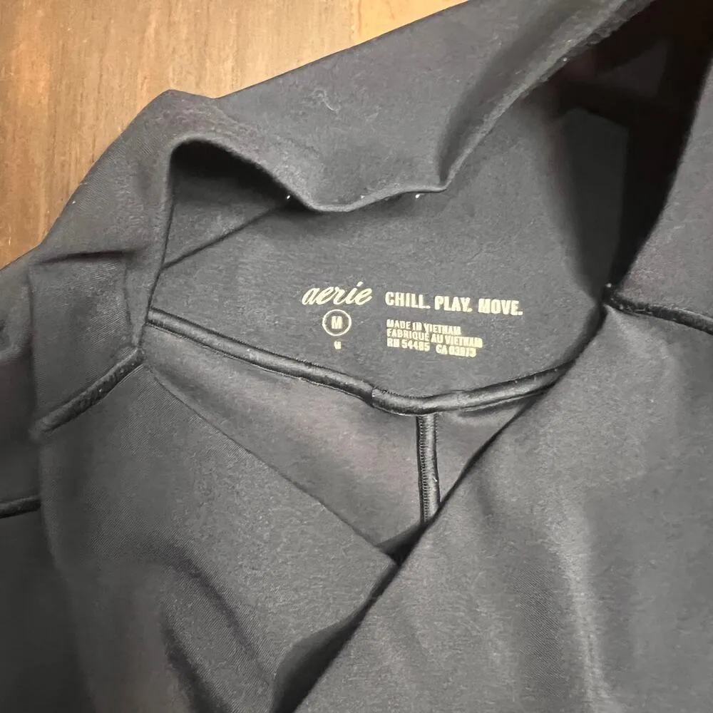 Aerie Navy Blue High Rise Legging Size Medium - Image 2