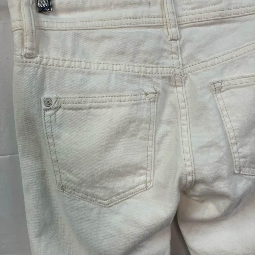 Anthropologie Pilcro Distressed Boyfriend Jeans‎ White Spring New Womens 25 - Image 10