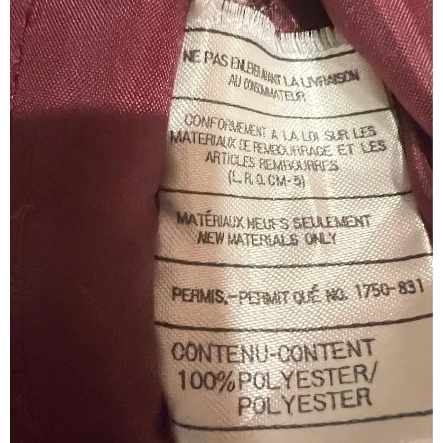 Vintage 90 S Bernardo Stadium parka Small RN 77117 ‎ Floral Fur Toggle Coat - Image 8