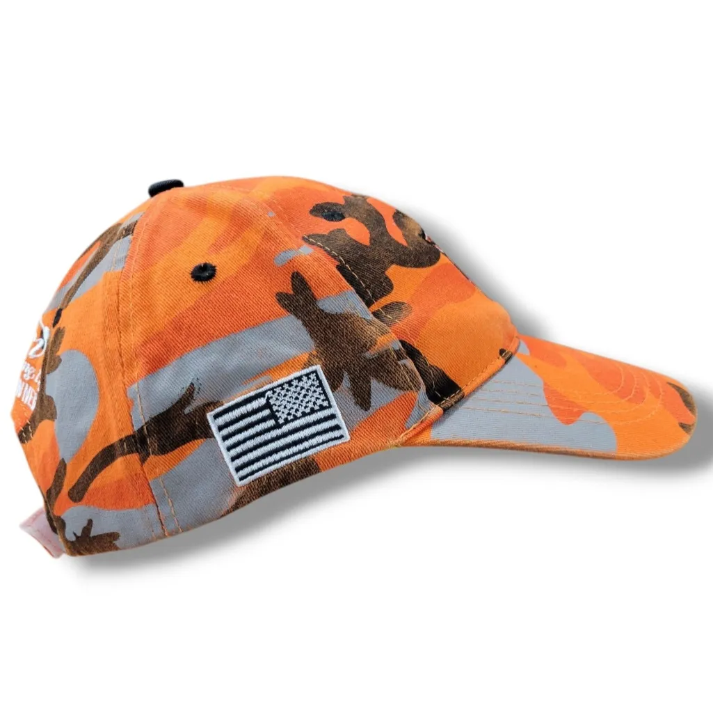 Lehigh Valley Iron Pigs Hat MiLB Baseball Hat Adjustable Strap Back Hat Camo Cap OSFM Unisex Hat Multiple Size One Size - Image 4