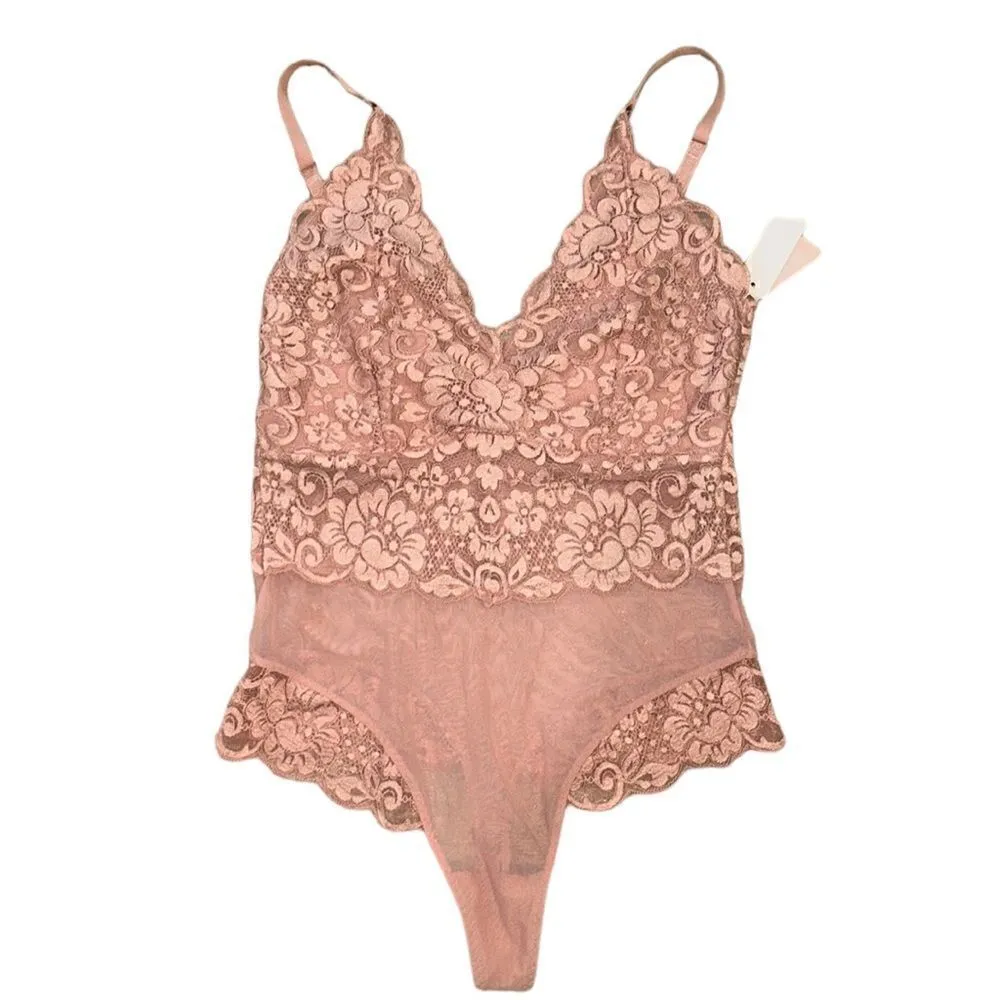 We are Hah Brown Sugar Bodysuit( Size Small) Tan - Image 6