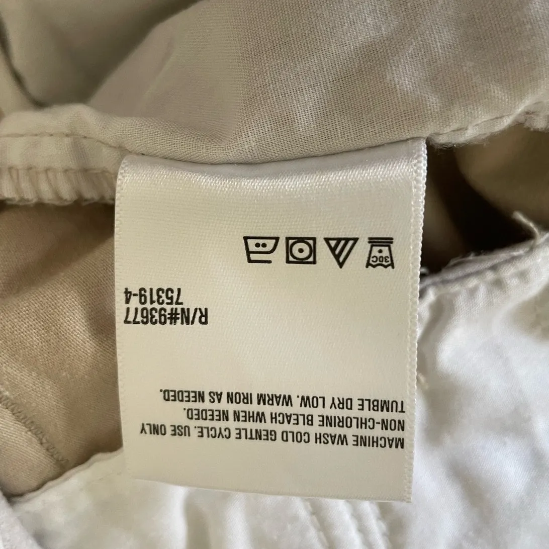 Liz Claiborne Women Chino Pants 10P Beige Ankle Minimalistic Neutral‎ Uniform - Image 8