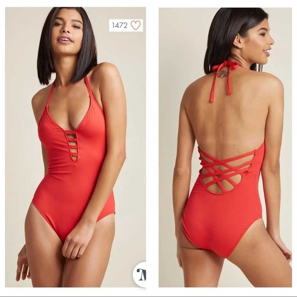 NWT Modcloth Splash It Out One-Piece Swimsuit - Image 2