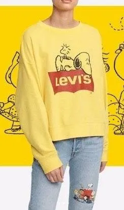 Levi’s  x Peanuts Collaboration 501 Original Jeans Size 26 - Image 2