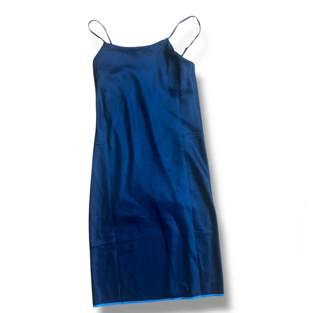 SPANX Carefree Crepe Reversible Slip Dress Indigo Haze Classic Navy NWT size S - Image 15